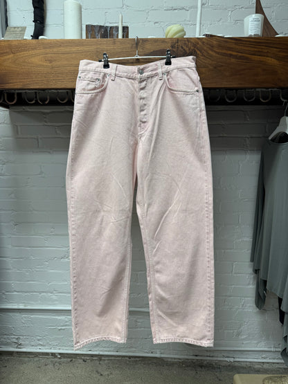 Dries Van Noten ‘Salmon Pink’ Wide Leg Denim