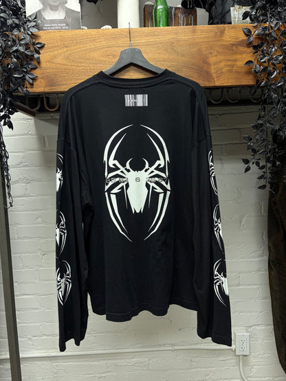 Vetements ‘Spider Print’ Black/White Long Sleeve Shirt