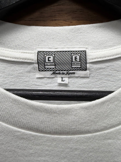 Cav Empt ‘MD Somnam’ Glitch Art White Graphic T-Shirt
