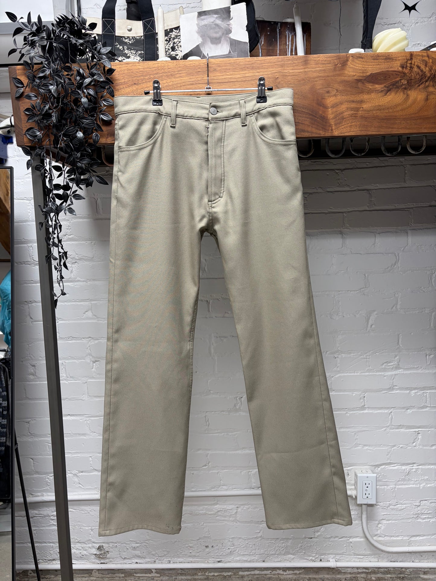 2018 Margiela Flared Leg Relaxed Cut Trousers