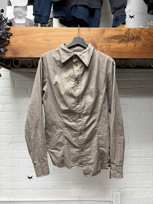 Vivienne Westwood Man Asymmetric Button Up Shirt