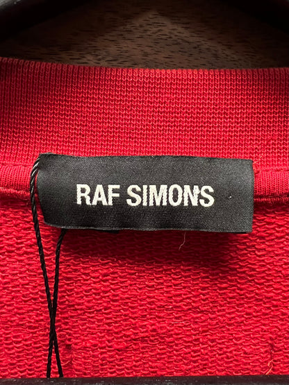 SS17 Raf Simons Hyena Cherry Red Crewneck
