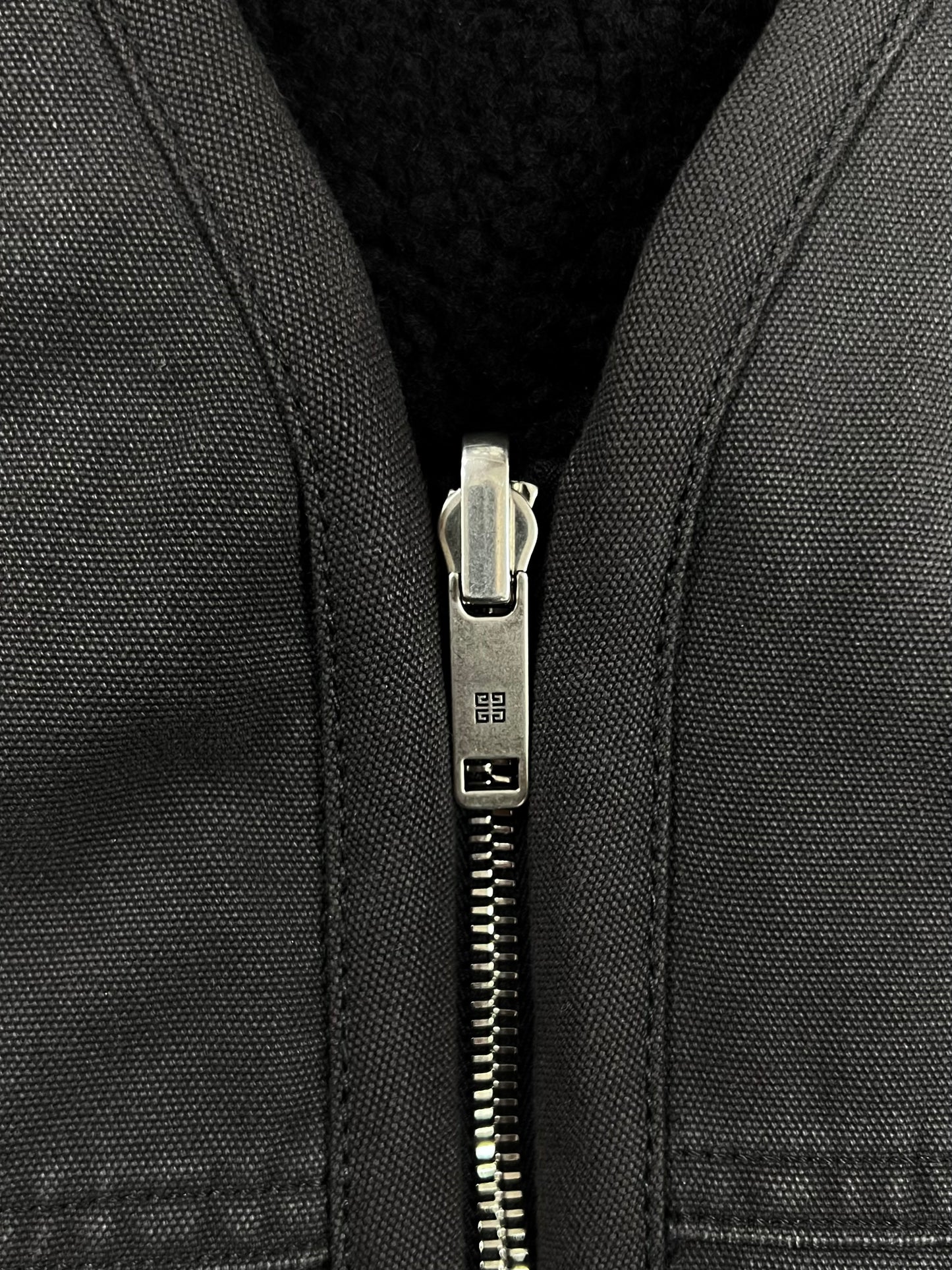 Givenchy Reversible Shearling/Denim Vest