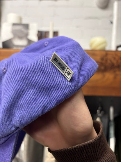 Balenciaga Purple ‘Unity’ Snowboard Logo Purple Strapback Baseball Cap