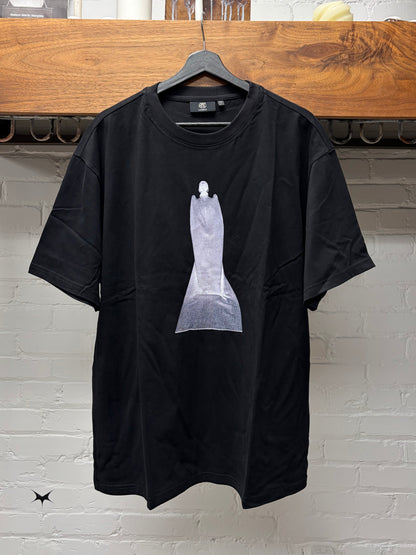 Rick Owens ‘Temple of Love’ Paris Exclusive Black Graphic T-Shirt