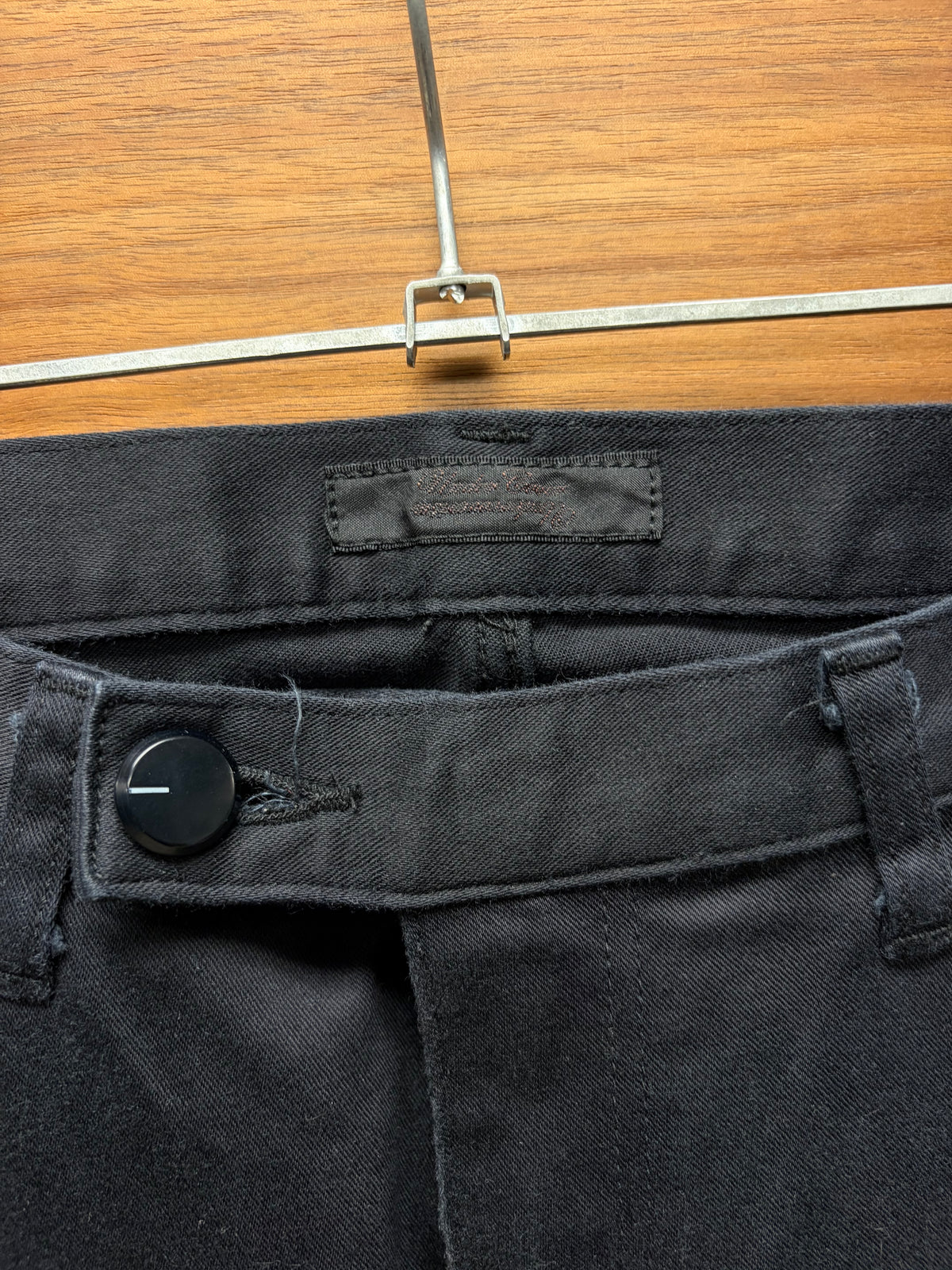 SS2015 Undercover ‘Peep Window’ Black Phone Pocket Black Skinny Jeans