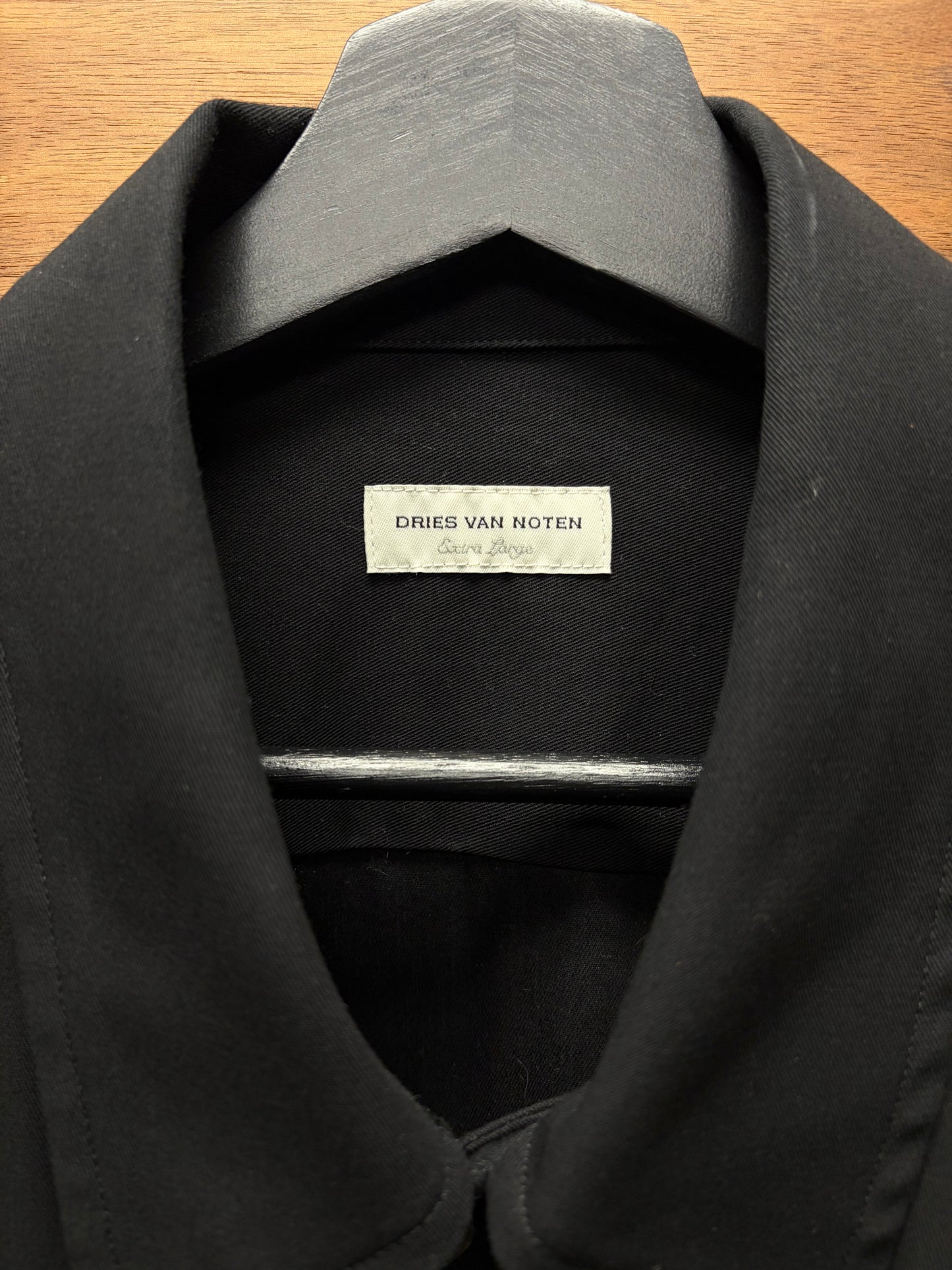 Dries Van Noten Military Inspired Collared Cargo Shirt