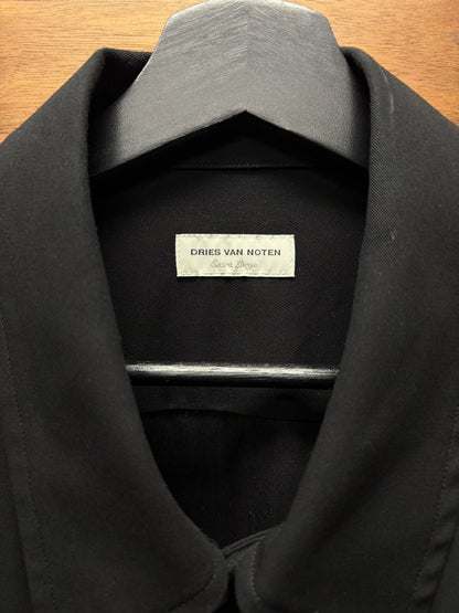 Dries Van Noten Military Inspired Collared Cargo Shirt