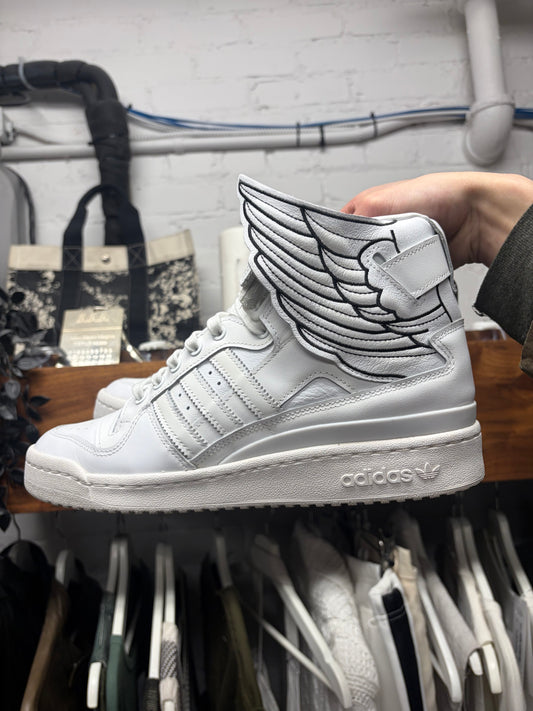 Jeremy Scott x Adidas ‘Wings 4.0’ Forum High Top Sneakers