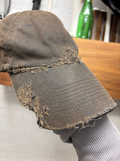 Balenciaga Intentionally Faded Removed ‘Piercing’ Distressed Baseball Cap