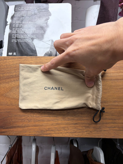 Chanel Purple Rhinestone ‘CC Interlock Logo’ Prescription Glasses