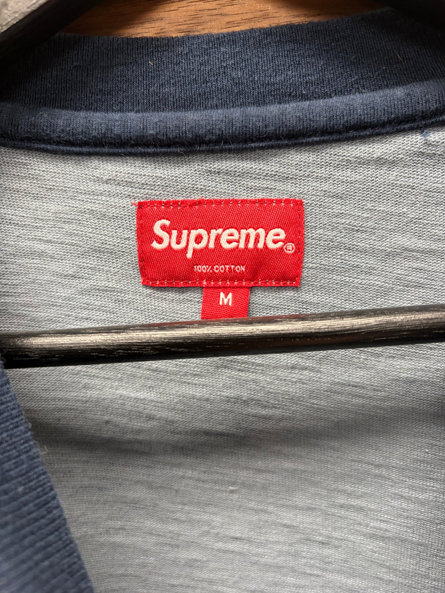 SS2019 Supreme Blue Camo ‘Pocket Logo’ T-Shirt