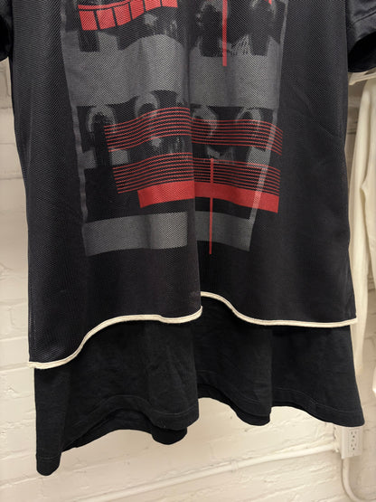 Dior Homme Double Layered Mesh T-Shirt