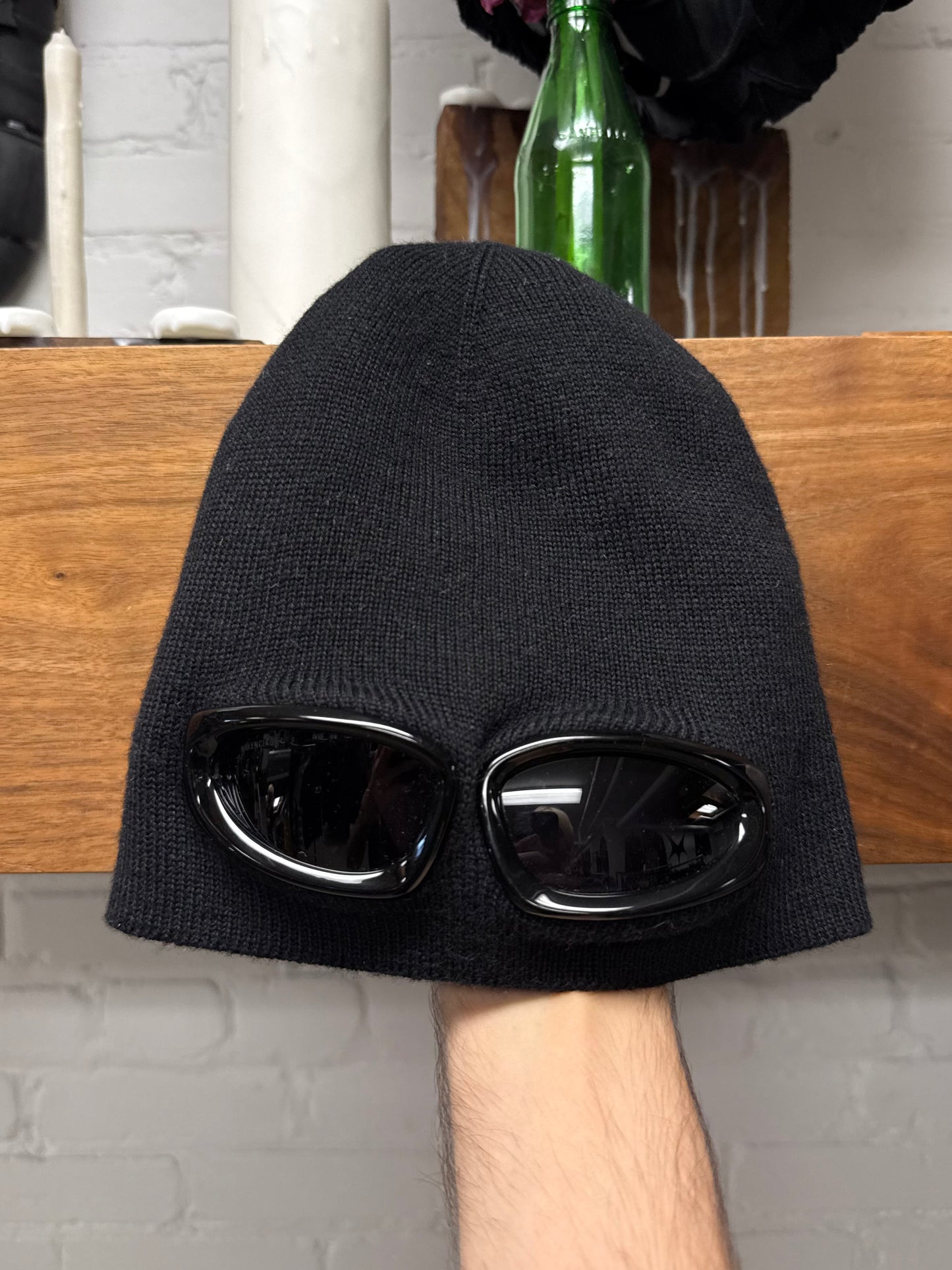 Balenciaga ‘3B Sports Icon’ Black ‘Goggle’ Beanie