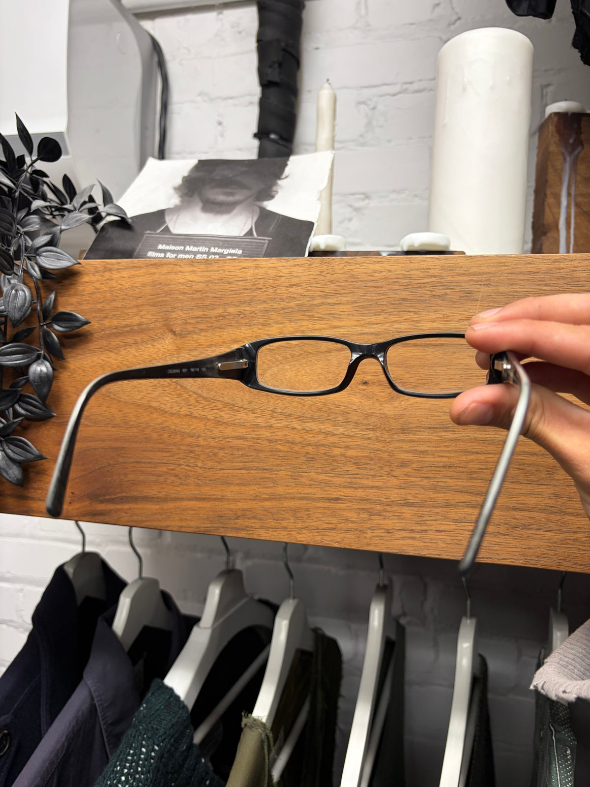 Dolce & Gabbana ‘D&G Logo’ Rectangular Frame Prescription Glasses
