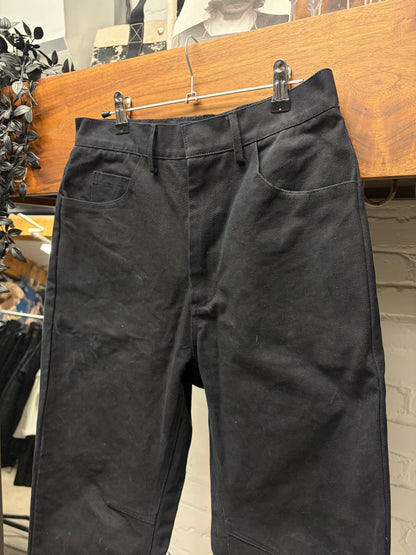 Entire Studios ‘Task’ Mid Rise Straight Leg Black Denim