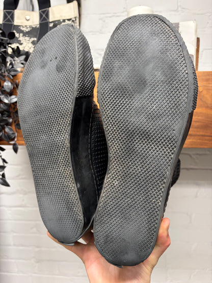 Boris Bidjan Saberi ‘Lazer Cut’ Calfskin Leather High Top Sneakers