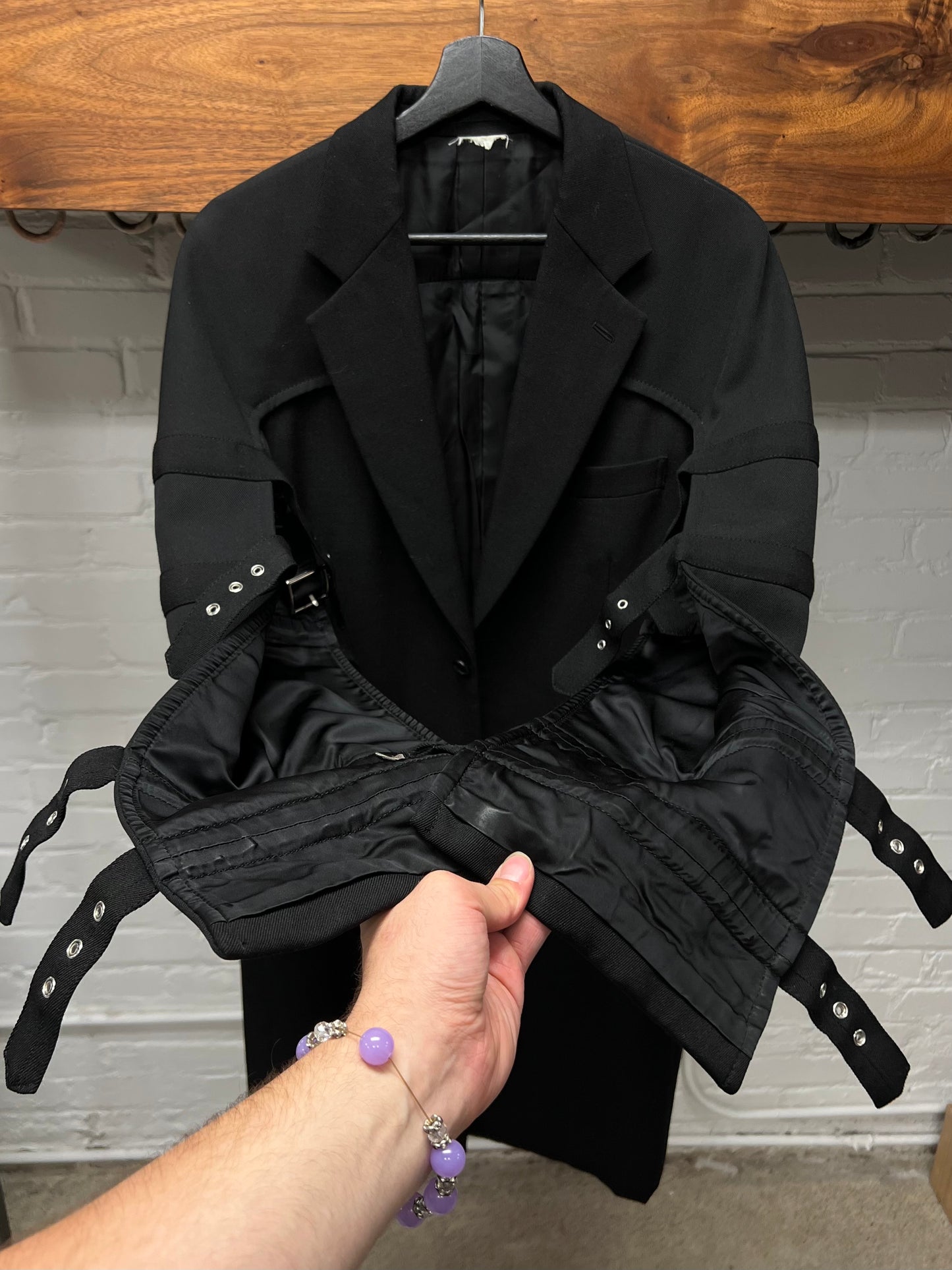 Comme Des Garçons Homme Plus ‘Bondage’ Trench Coat