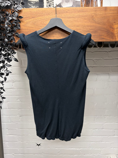 Maison Martin Margiela ‘Extra Padded Shoulder’ Sleeveless Tank Top