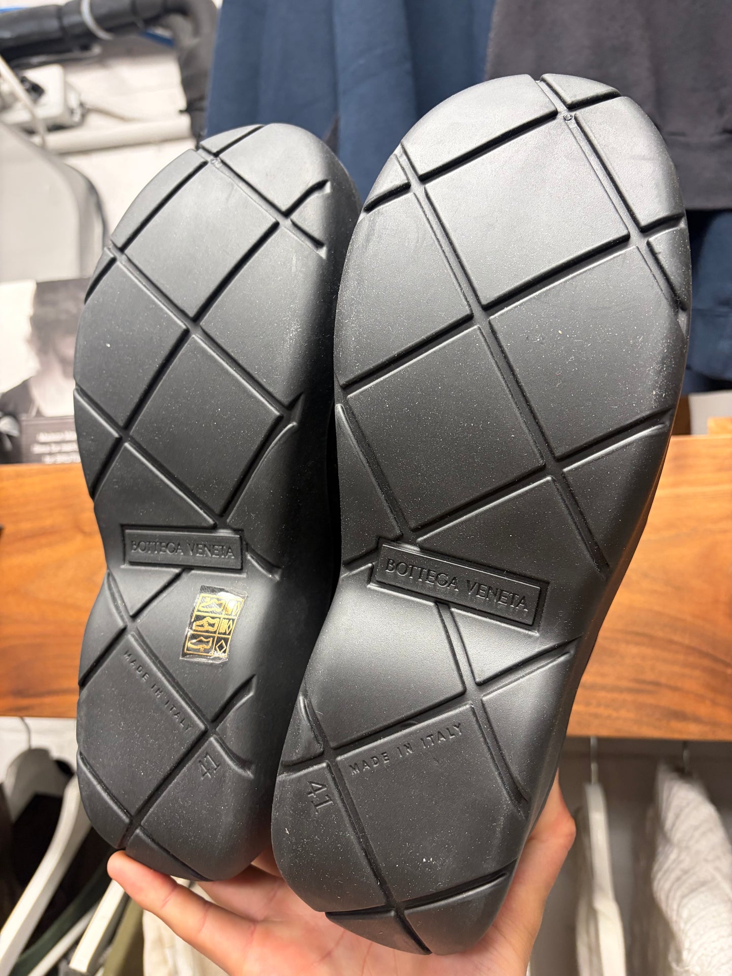 Bottega Veneta ‘Puddle Bomber’ Black Combat Boots