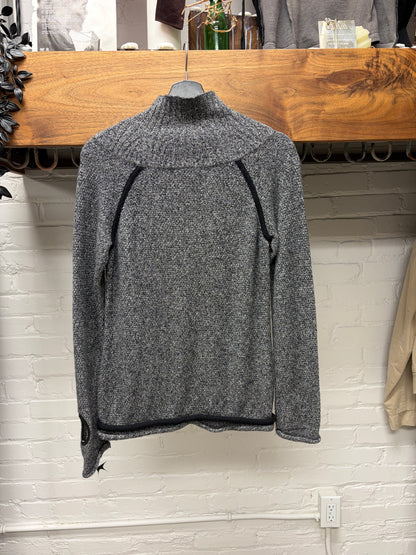 AW09 Undercover ‘Earmuff Maniac’ Watch Window Knitted Grey Sweater