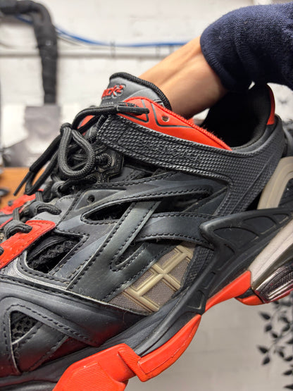 Balenciaga ‘Track 2’ Red/Black Low Top Sneakers