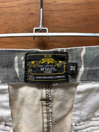 Wtaps Camoflage Denim Cargo Shorts