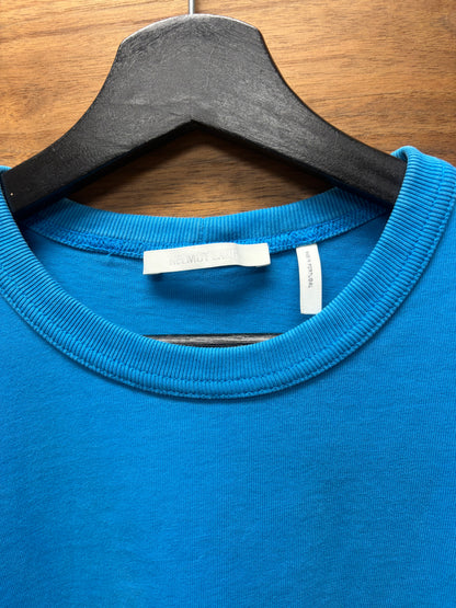 SS2022 Helmut Lang ‘Lifeguard’ Blue/White Graphic T-Shirt
