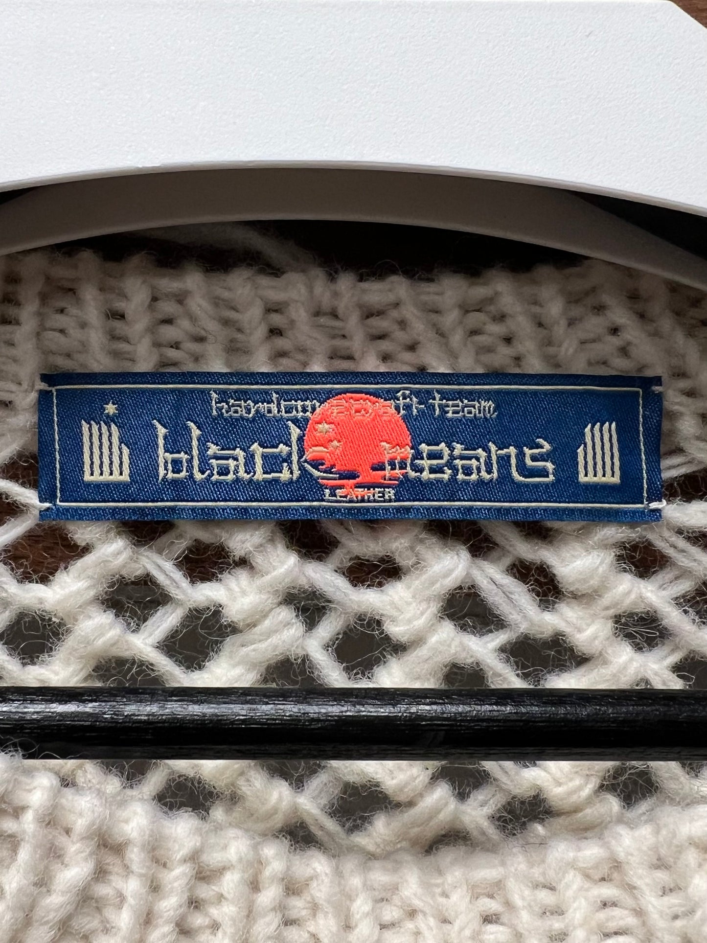 Blackmeans Loose Gauge Distressed Knit Sweater