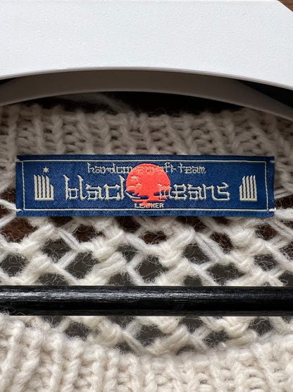 Blackmeans Loose Gauge Distressed Knit Sweater