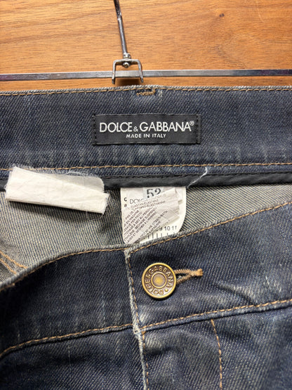 Dolce & Gabbana Dark Washed Blue Skinny Jeans