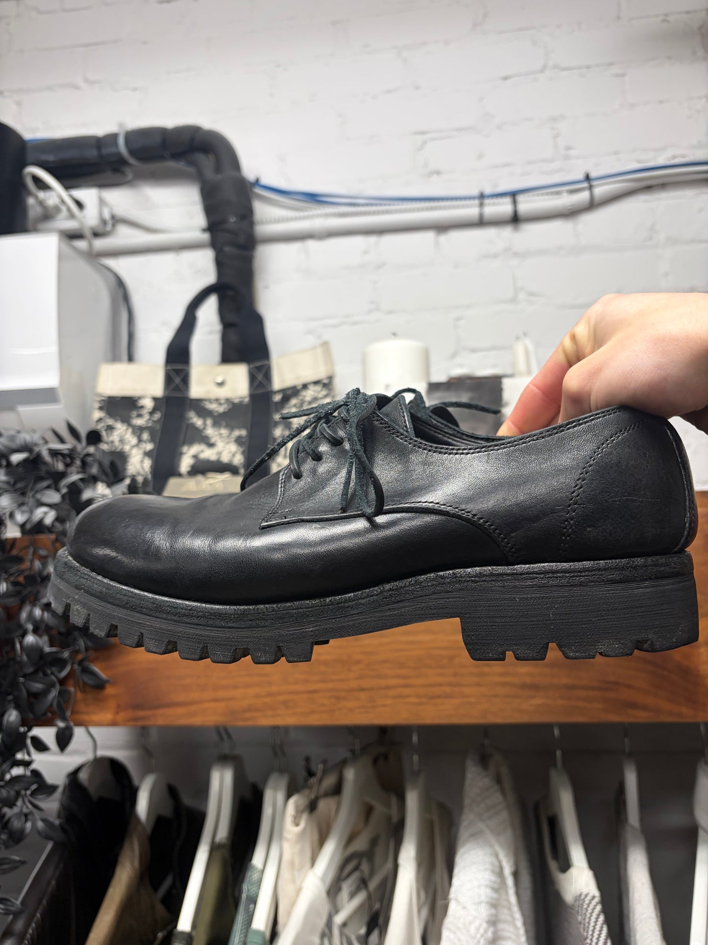Guidi ‘792’ Full Grain Horse Leather Derbies
