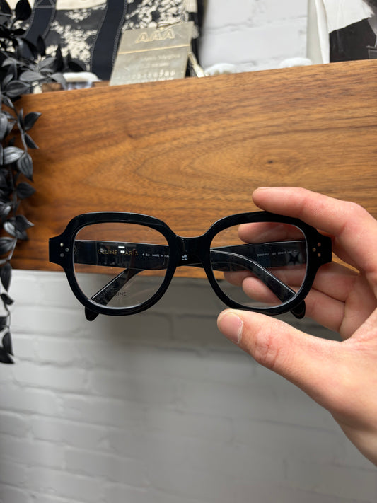 Celine ‘CL50141U’ Black Boxy Frame Optical Glasses