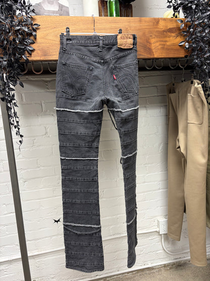Hysteric Glamour ‘Hagi’ Black Flared Leg Denim