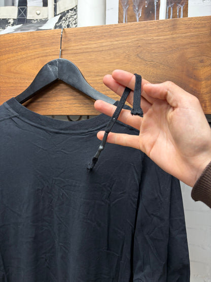 11 by Boris Bidjan Saberi Black Cotton T-Shirt