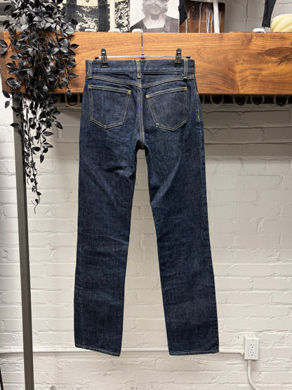 Vintage 90s Number (N)ine Raw Blue Skinny Jeans