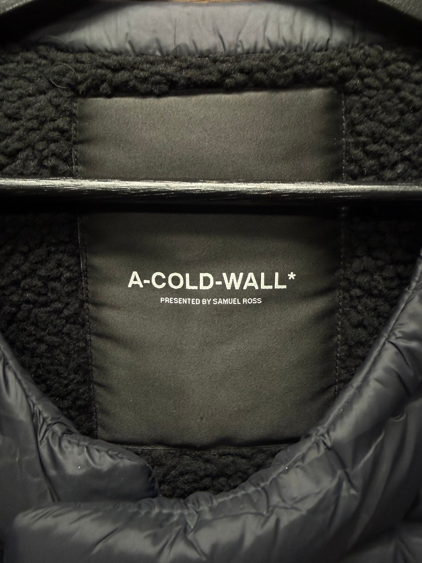 A-Cold-Wall ‘Stratus’ Black Down Filled Puffer Vest