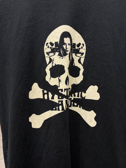 Hysteric Glamour x Mastermind ‘Skull n’ Bones’ Black Graphic T-Shirt