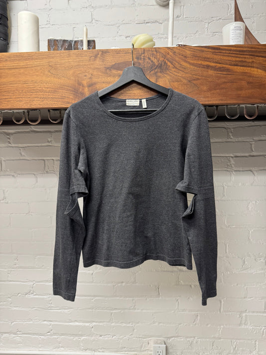 1998 Helmut Lang ‘Elbow Cutout’ Long Sleeve Shirt