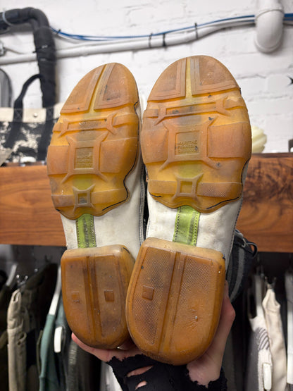 2000s Marithe Francois Girbaud Raw Denim High Top Sneakers