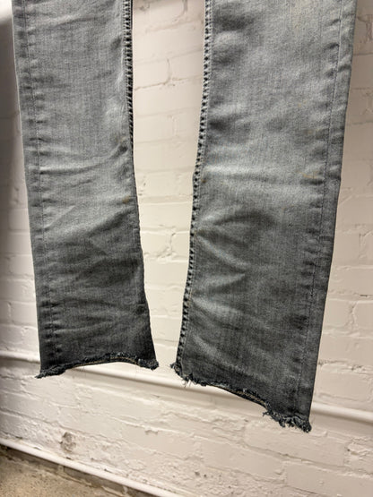 Rick Owens ‘Tyrone’ Bacteria Grey Skinny Jeans