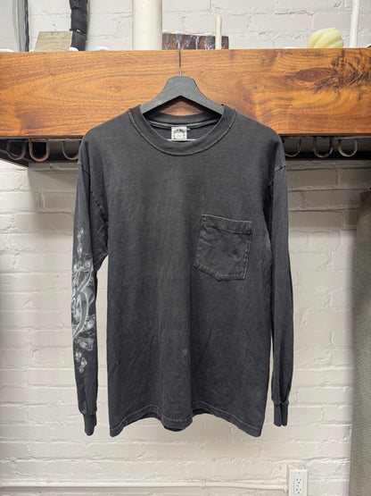 Vintage Chrome Hearts x Kyosuke Himuro Faded Black Long Sleeve Shirt