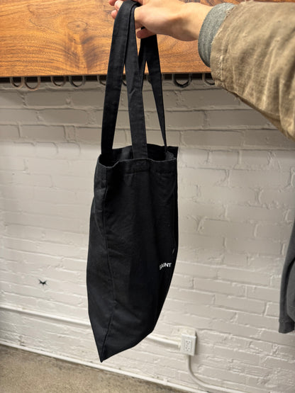 Saint Laurent Black Logo Tote Bag