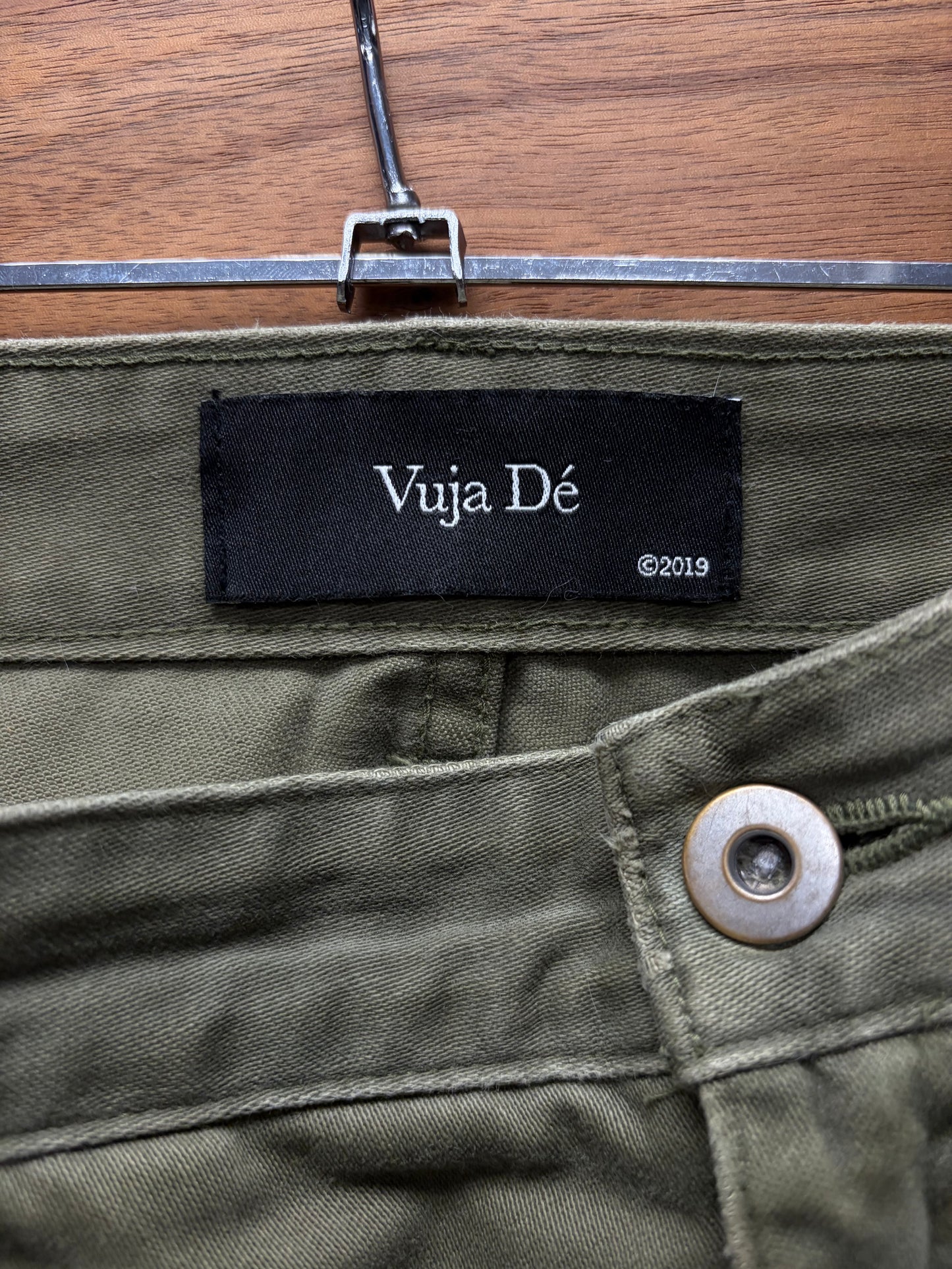 Vuja Dé ‘004 Mori’ Double Knee Carpenter Denim