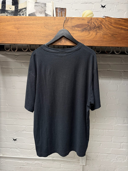 Acne Studios ‘Stockholm Logo’ Washed Black Oversized T-Shirt