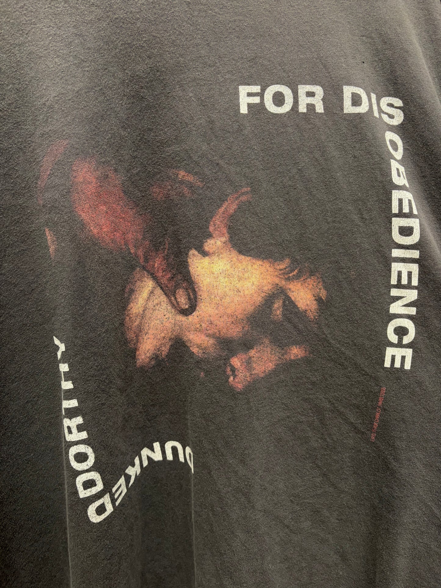 Enfants Riches Deprimes ‘Dunked Dorothy’ Bleach Distressed Graphic T-Shirt