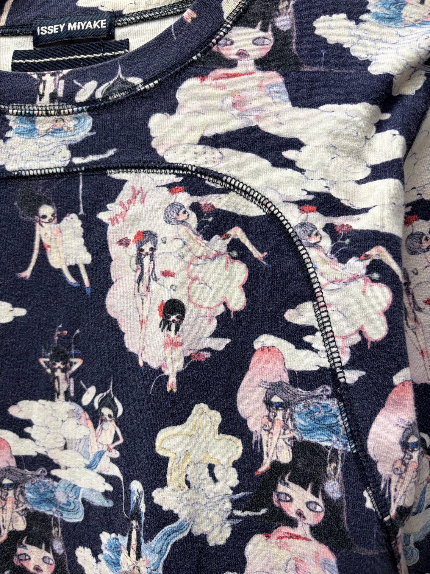 AW2004 Issey Miyake x Aya Takano ‘Superflat’ Sweatshirt