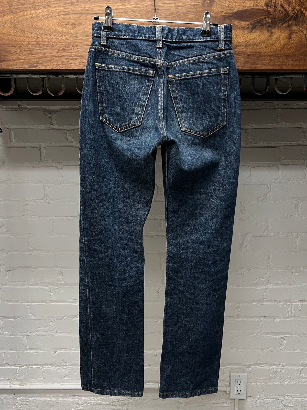 Vintage 1999 Helmut Lang ‘Classic Raw Denim’ with Paint Splattering