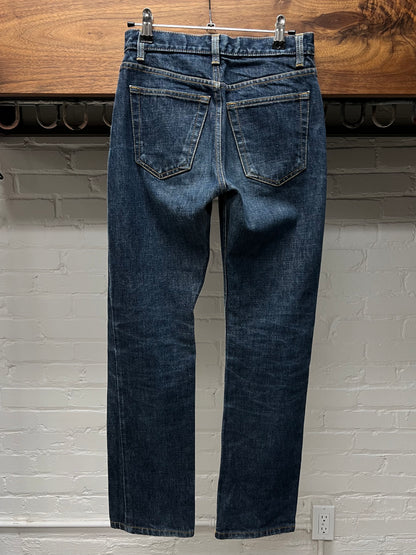Vintage 1999 Helmut Lang ‘Classic Raw Denim’ with Paint Splattering