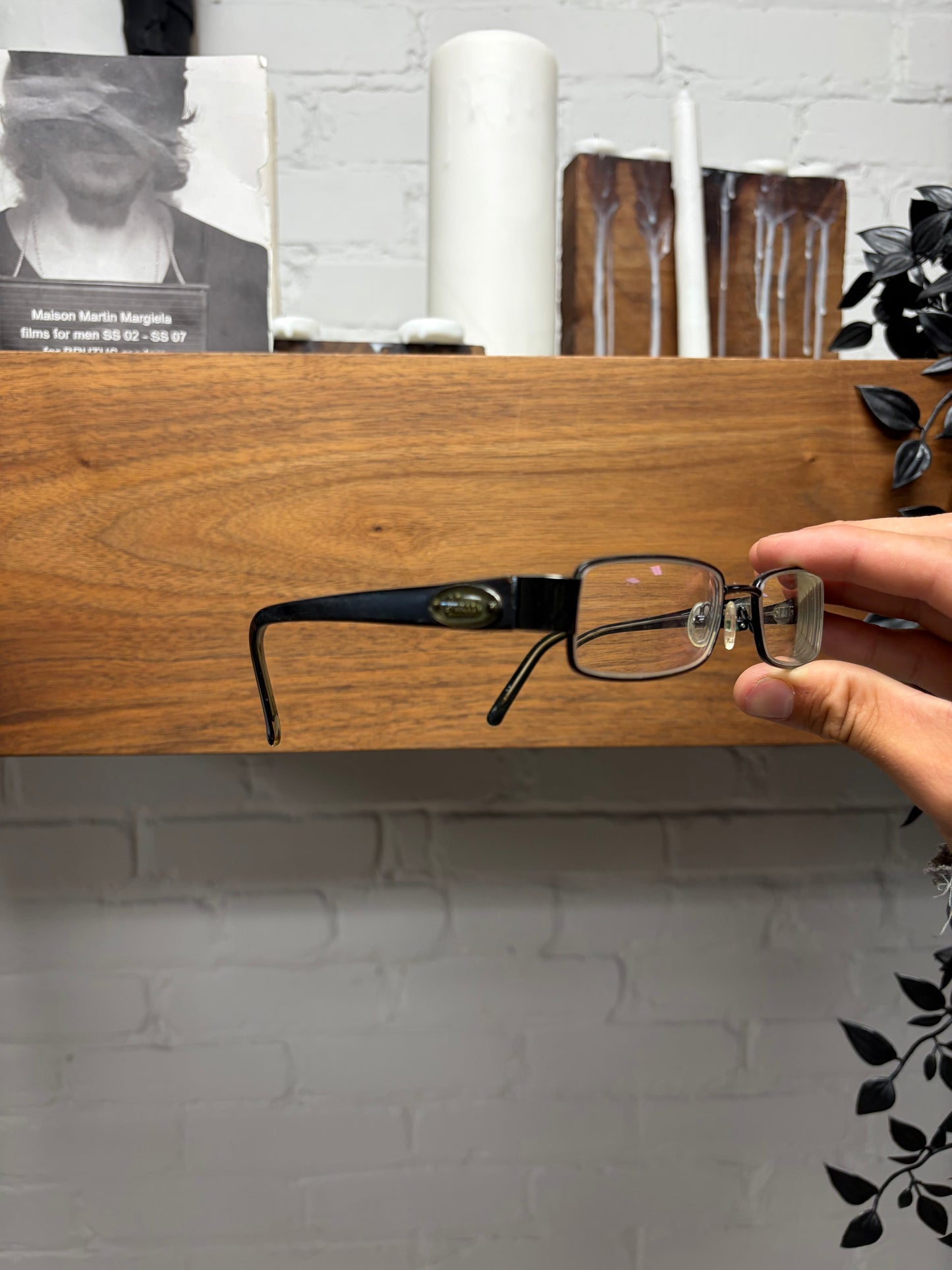 Vintage Gucci Cursive Script Logo Prescription Glasses Frames